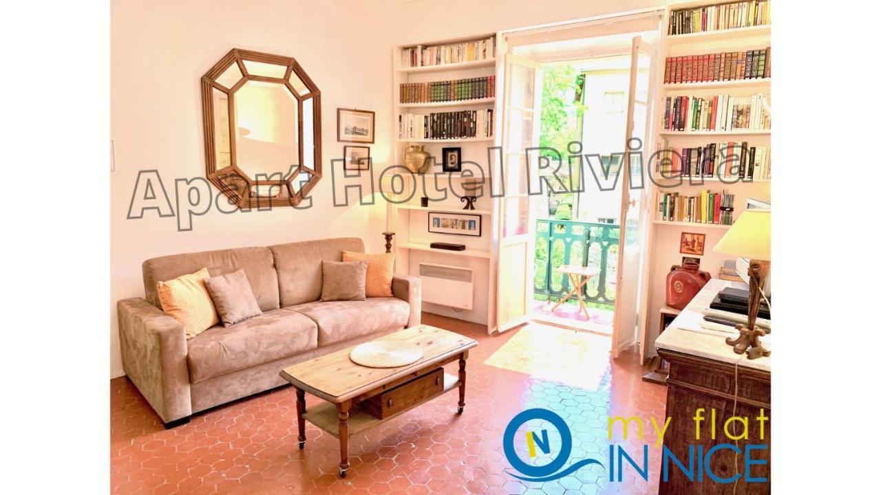 Aparthotel Riviera - Balcon Honore 1 - Old Town - 5 Mn Promenade Des Anglais Et Plage - Charme Absolu - Appartement 2 Pieces Avec Balcon Ac - Vue Mer Et Ville Nice Dış mekan fotoğraf